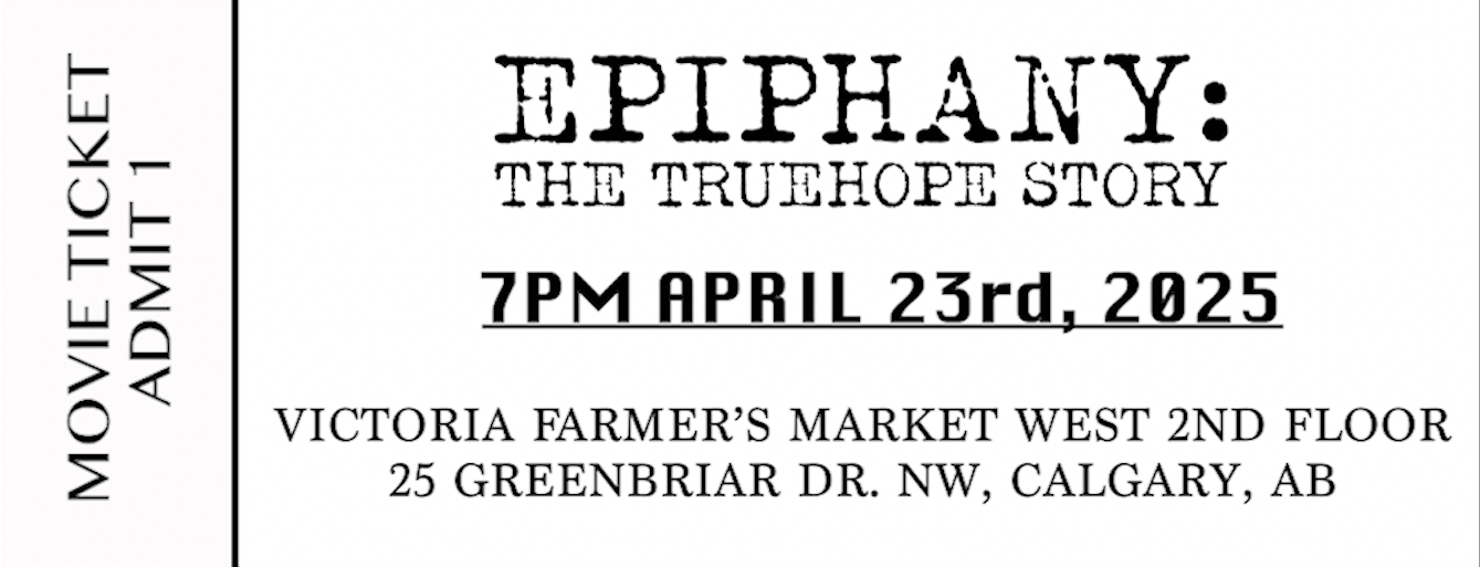Epiphany: The TrueHope Story Movie Ticket