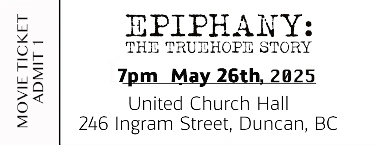 Epiphany: The TrueHope Story Movie Ticket