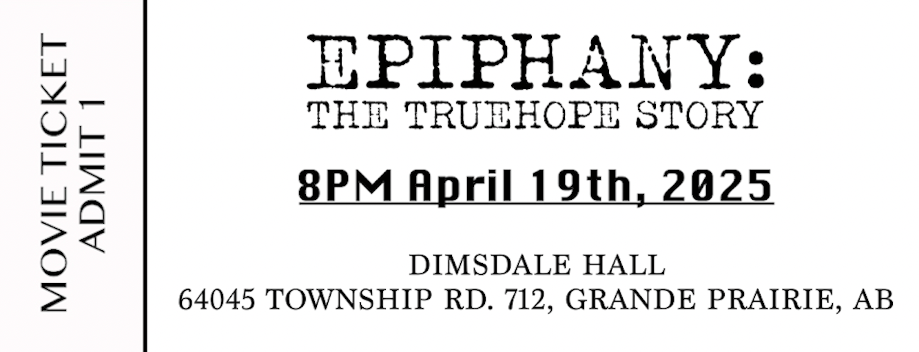 Epiphany: The TrueHope Story Movie Ticket