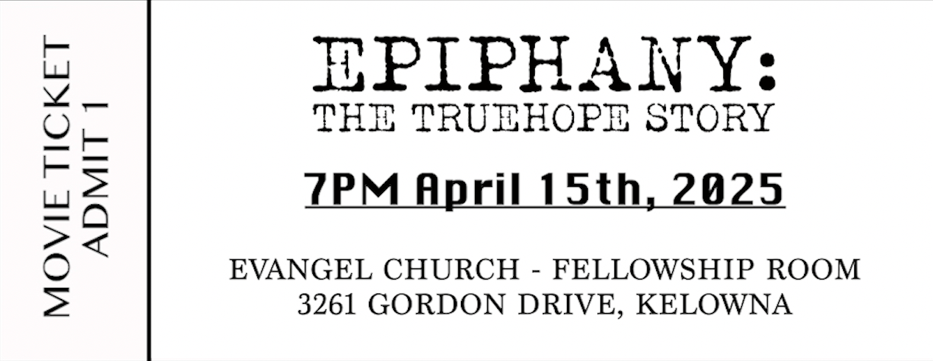 Epiphany: The TrueHope Story Movie Ticket
