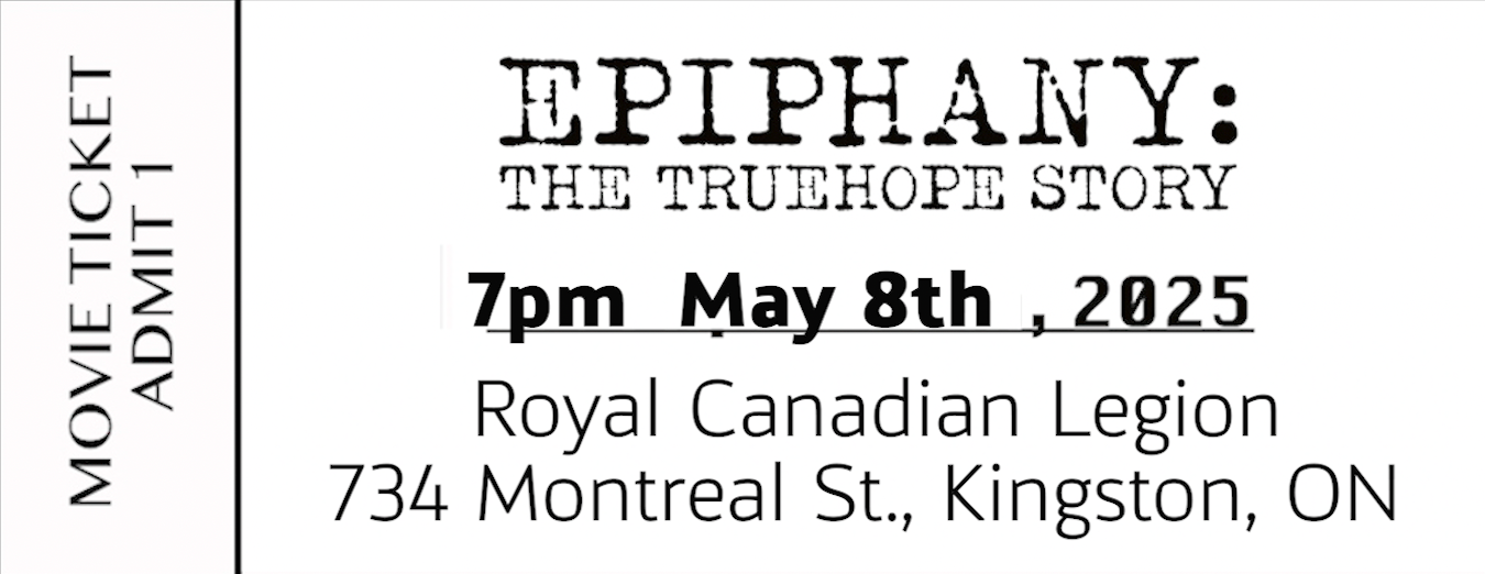 Epiphany: The TrueHope Story Movie Ticket