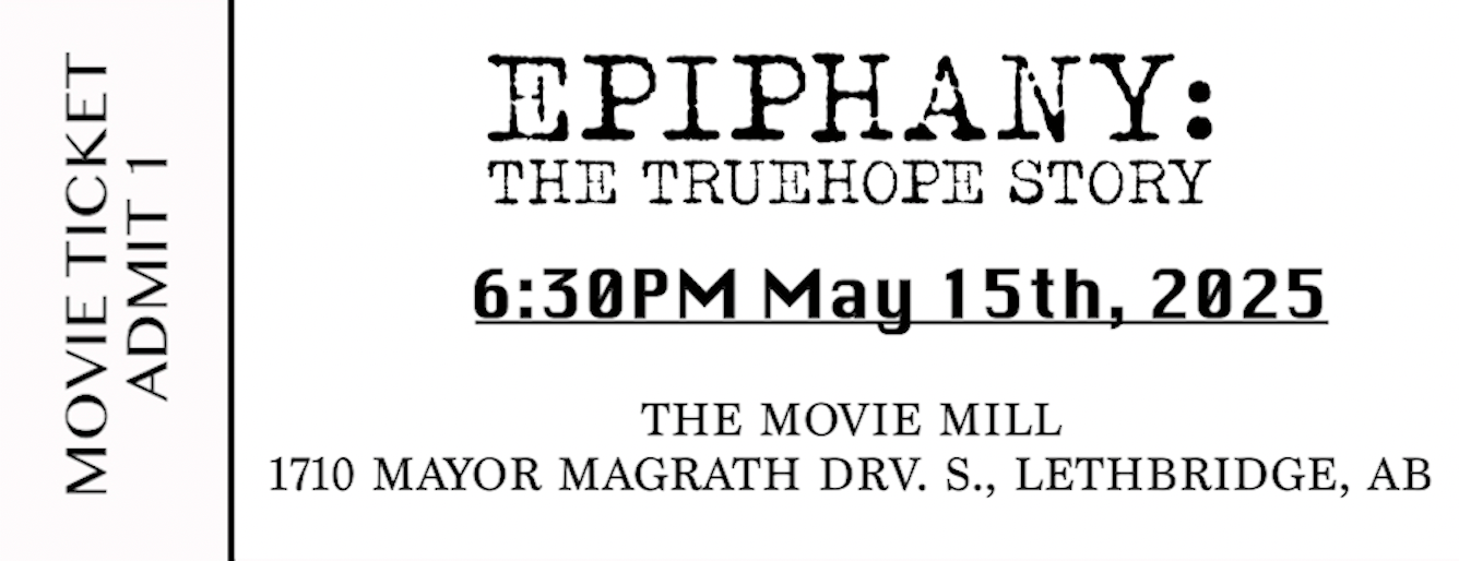 Epiphany: The TrueHope Story Movie Ticket