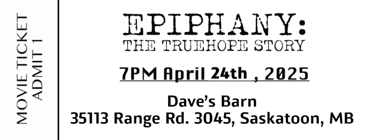 Epiphany: The TrueHope Story Movie Ticket