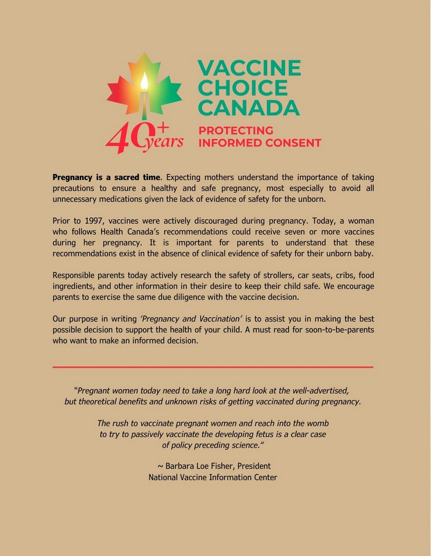 Pregnancy and Vaccination