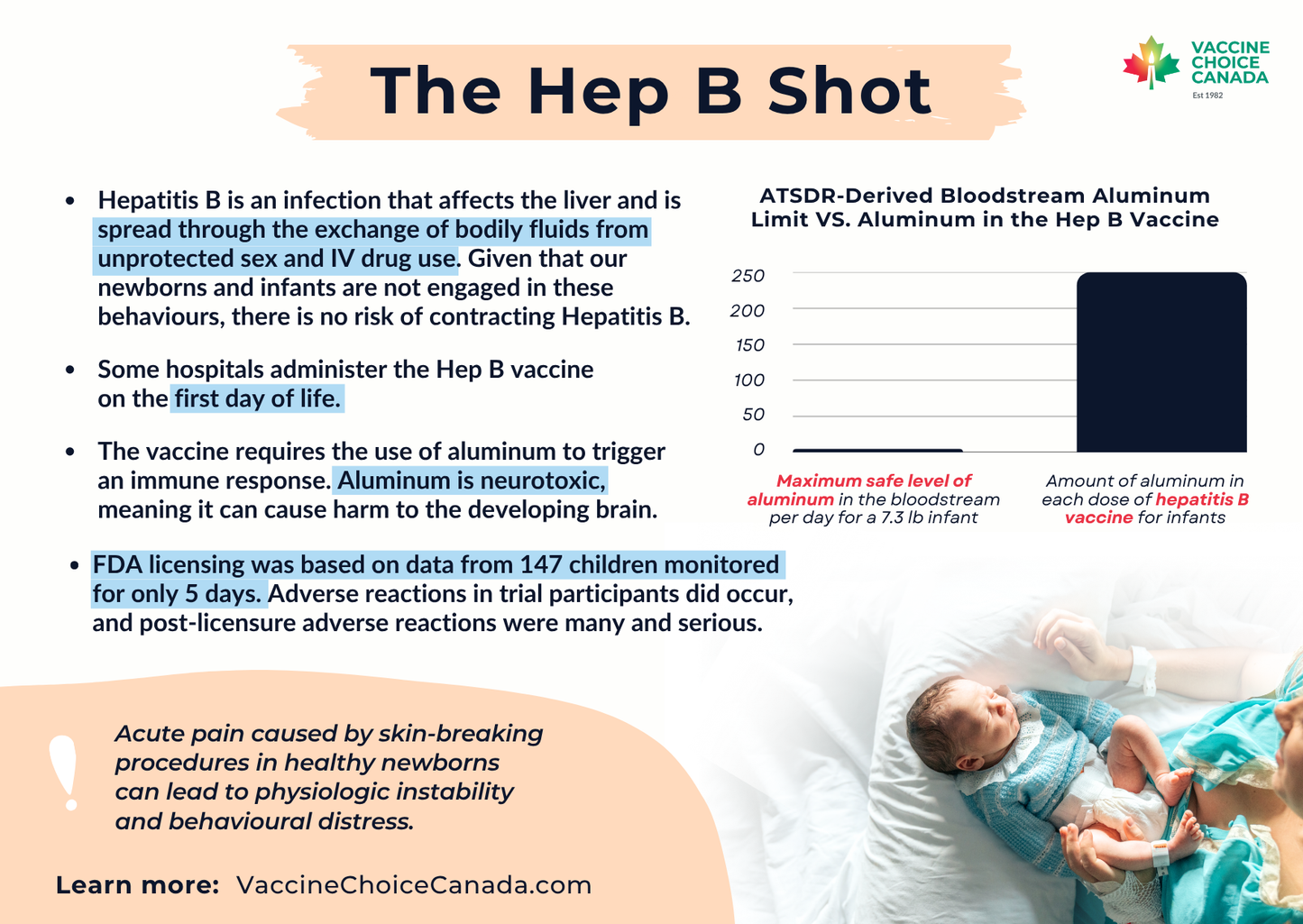 Vitamin K Shot & Hep B Vaccine