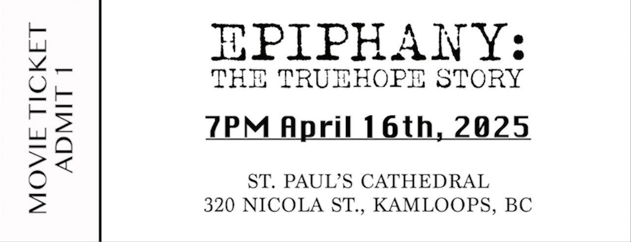 Epiphany: The TrueHope Story Movie Ticket