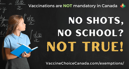 No Shots No School Not True Sticker