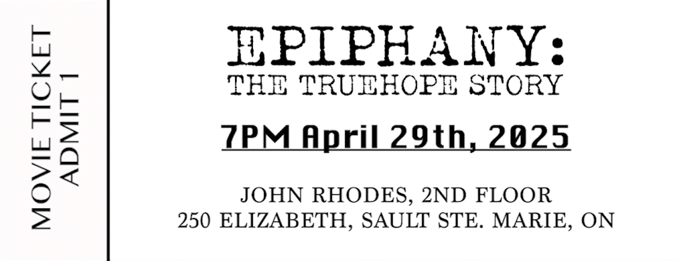 Epiphany: The TrueHope Story Movie Ticket