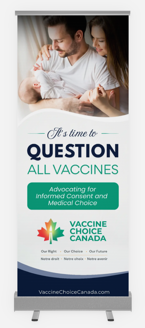 It's Time to Question All Vaccines Banner
