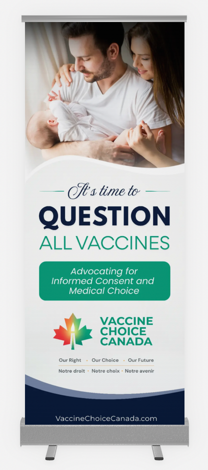 It's Time to Question All Vaccines Banner