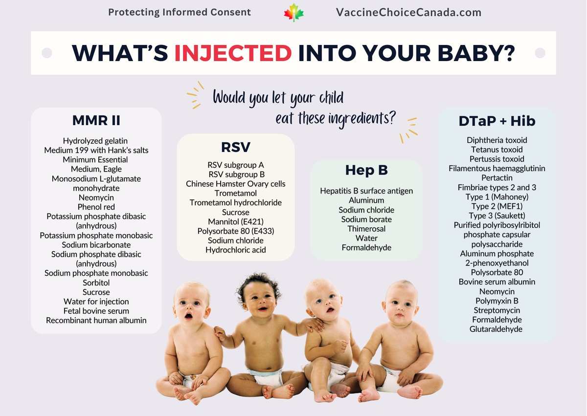 Injected Baby Ribs What's Injected into Your Baby? – Up to Everyone
