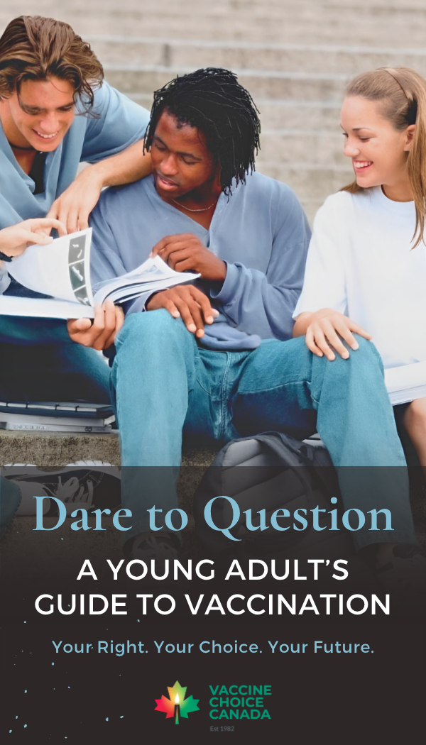 Dare to Question - A Young Adult's Guide to Vaccination Promotion Cards