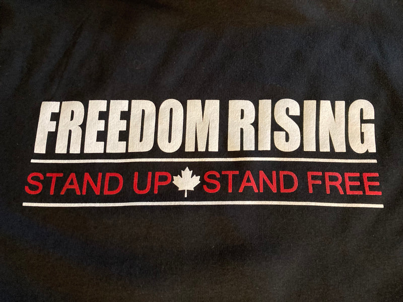 Freedom Rising -Zipper w/ hood & pockets