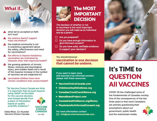 It's Time to Question All Vaccines